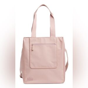 Brand New Beis North/South Recycled Polyester Tote